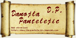 Danojla Pantelejić vizit kartica